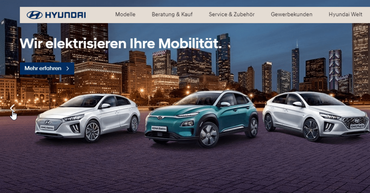 Hyundai Germany Project Kentico Xperience