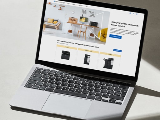 Konica Minolta website