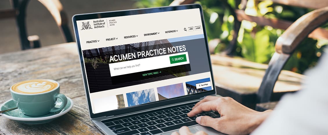 Australian Institute of Architects Acumen Practice Notes