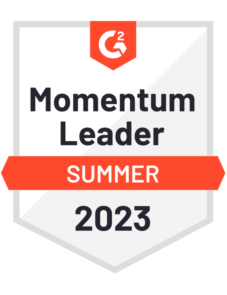 Momentum Leader Summer 2023 badge