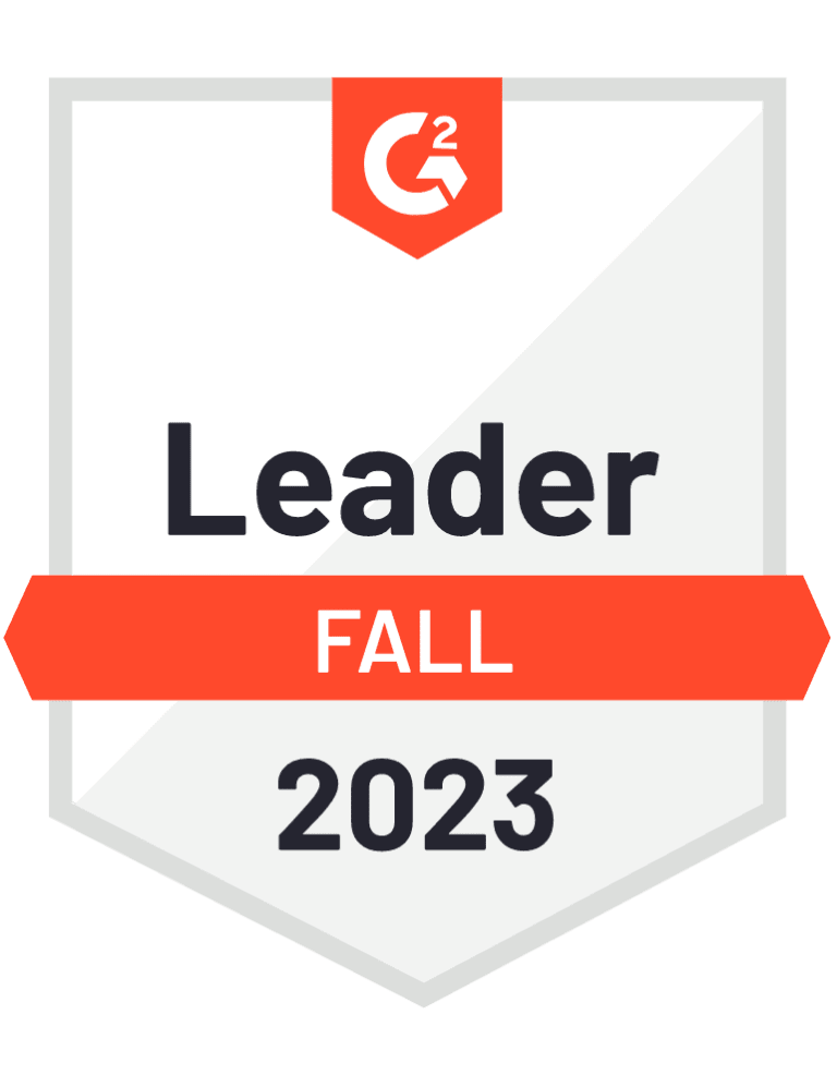 Leader badge - G2 Grid Fall 2023