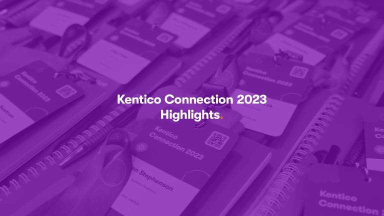 Kentico Connection Highlights video