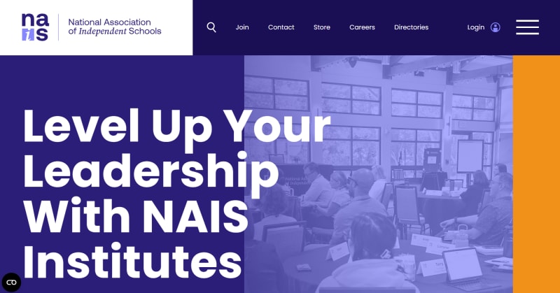 NAIS website on Xperience by Kentico with streamlined marketing automation for education
