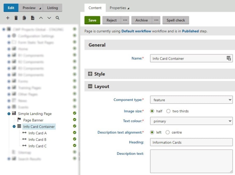 Building pages Figure 7