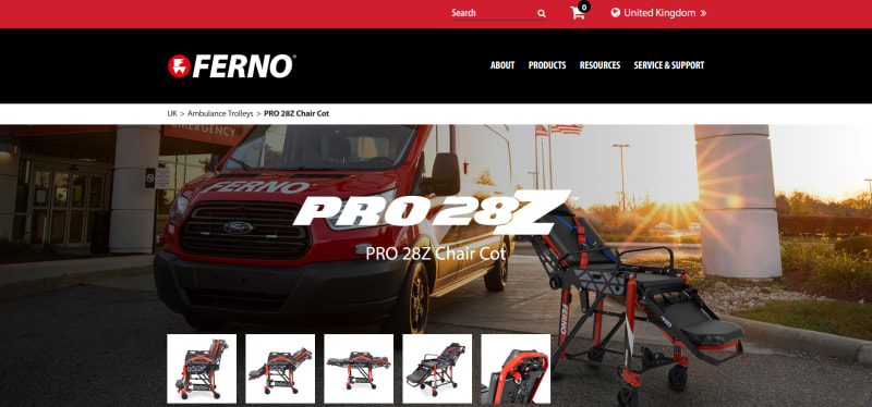 Ferno product page