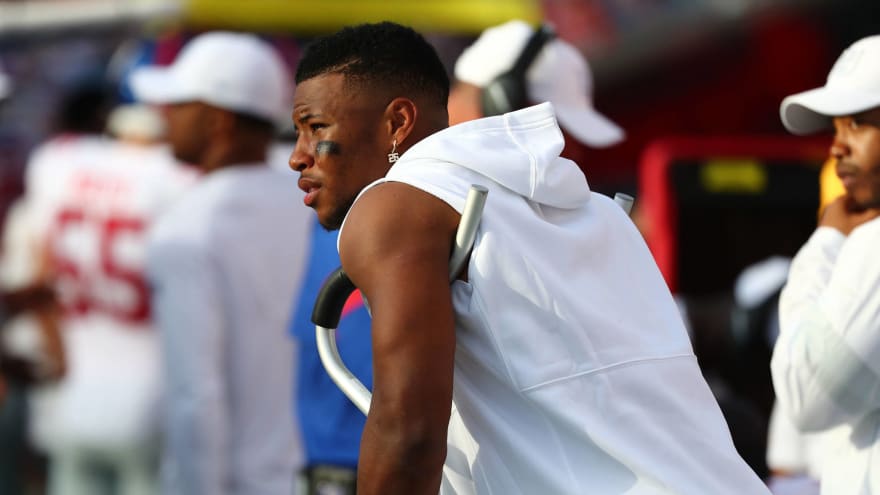 Saquon Barkley Expected To Miss Several Weeks With Ankle - 