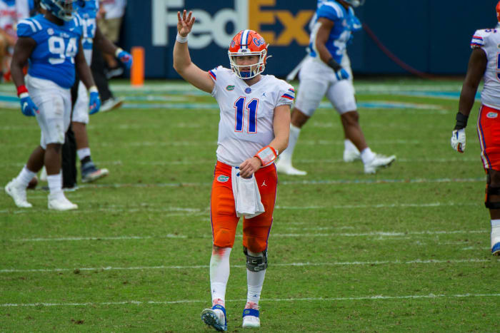 South Carolina (0-1) at No. 3 Florida (1-0), Saturday, Noon, ESPN