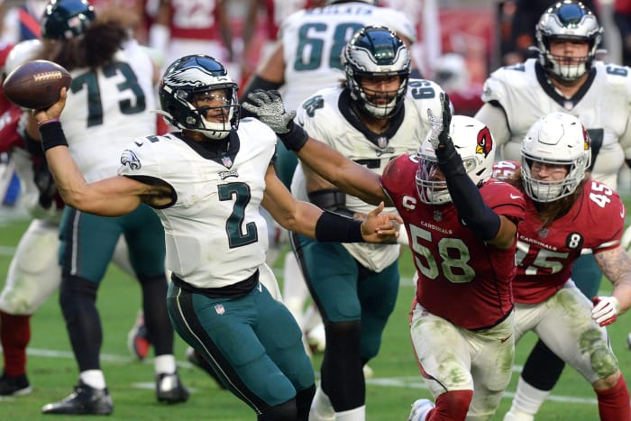 NFL Week 15 grades from around the league - NewsOpener Hurts further complicating Eagles' future