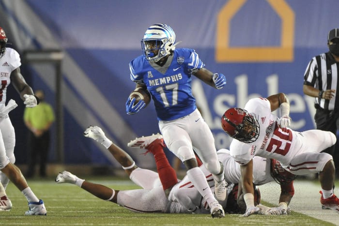 No. 25 Memphis (1-0) at SMU (3-0), Saturday, 3:30 p.m., ESPN2