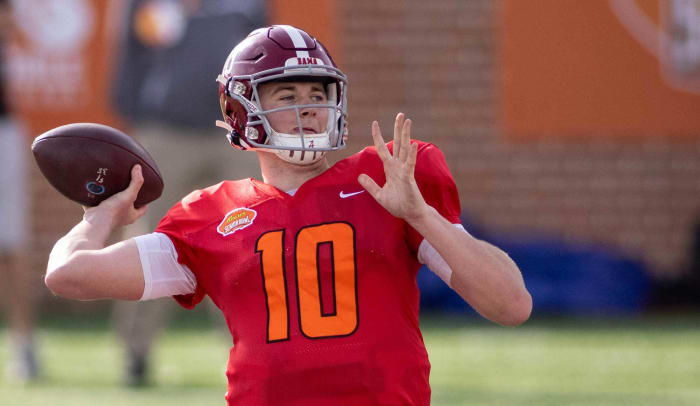 NFL first-round mock draft: Post Super Bowl edition - NewsOpener New England Patriots: Mac Jones, QB, Alabama