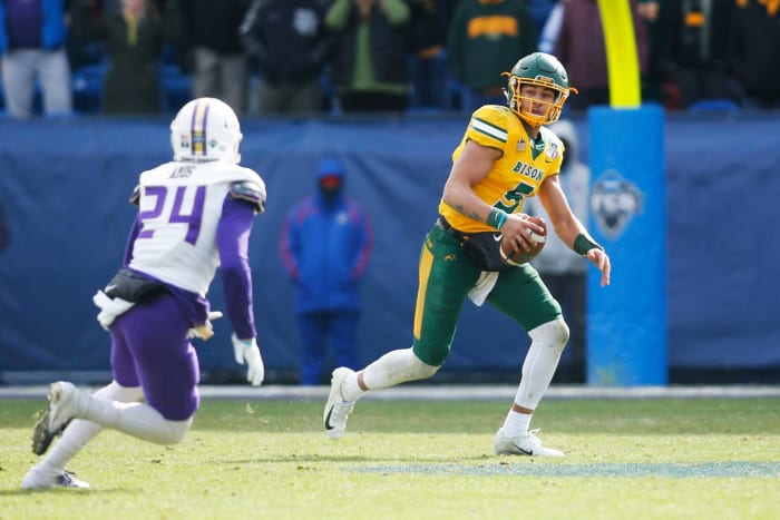 NFL first-round mock draft: Post Super Bowl edition - NewsOpener Denver Broncos: Trey Lance, QB, North Dakota State