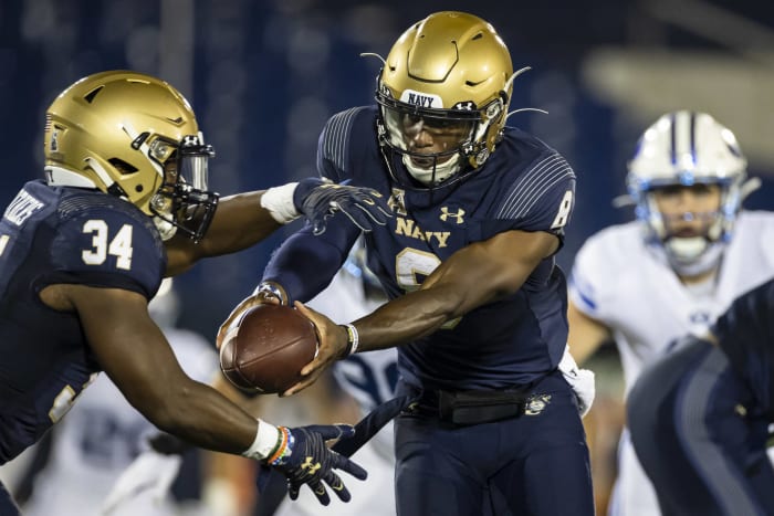 Navy (1-1) at Air Force (0-0), Saturday, 6 p.m., CBS Sports Network