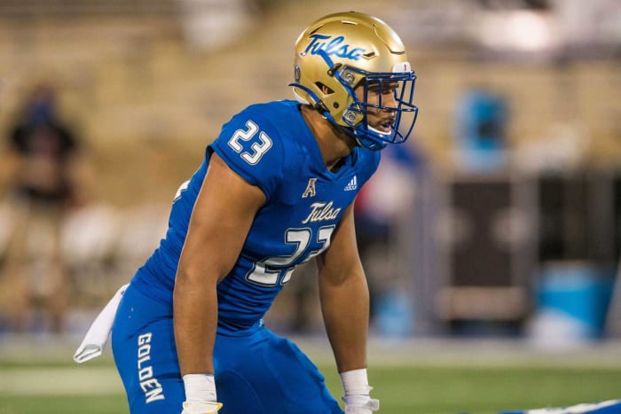 Cleveland Browns: Zaven Collins, LB, Tulsa